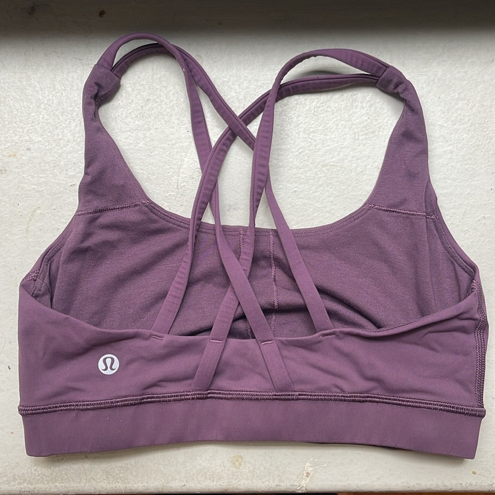 Lululemon Energy Bra - Purple - Size 6